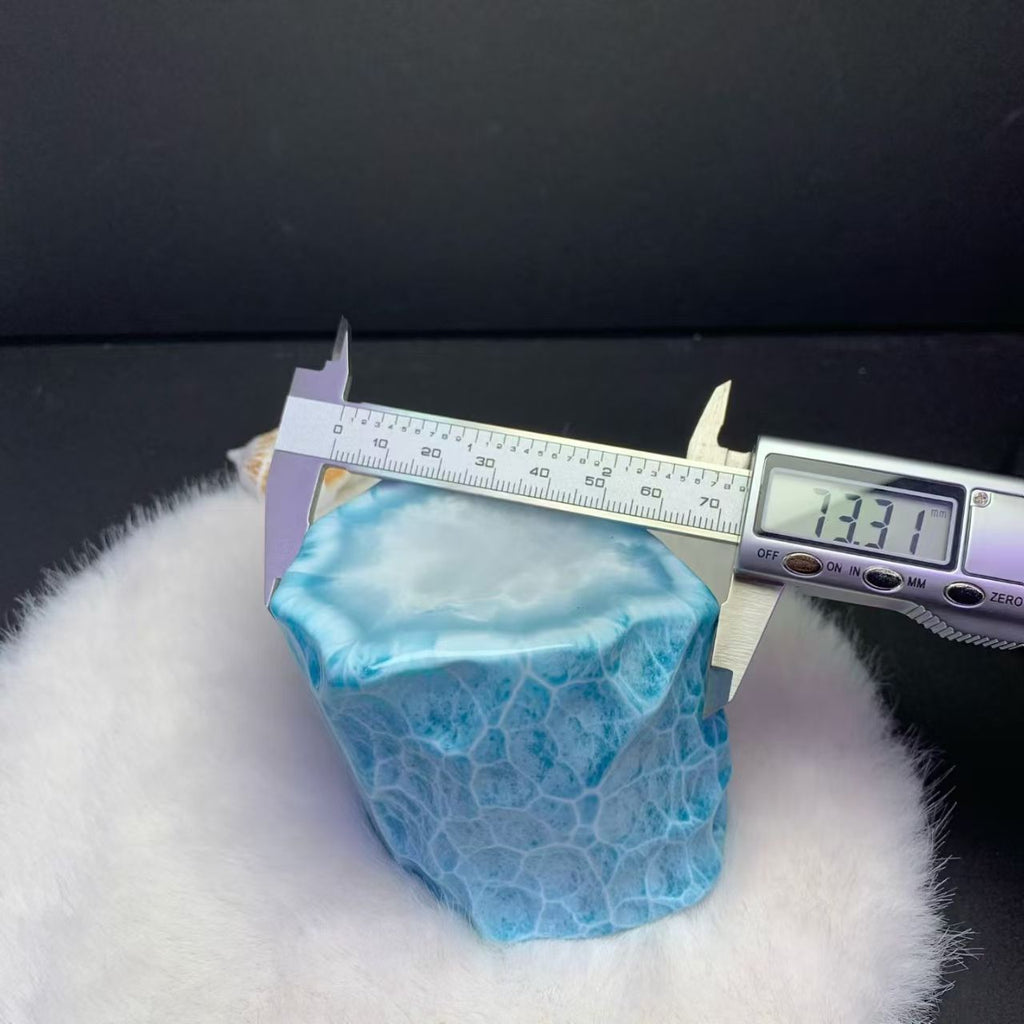 Larimar Raw Piece AAAA Quality 112