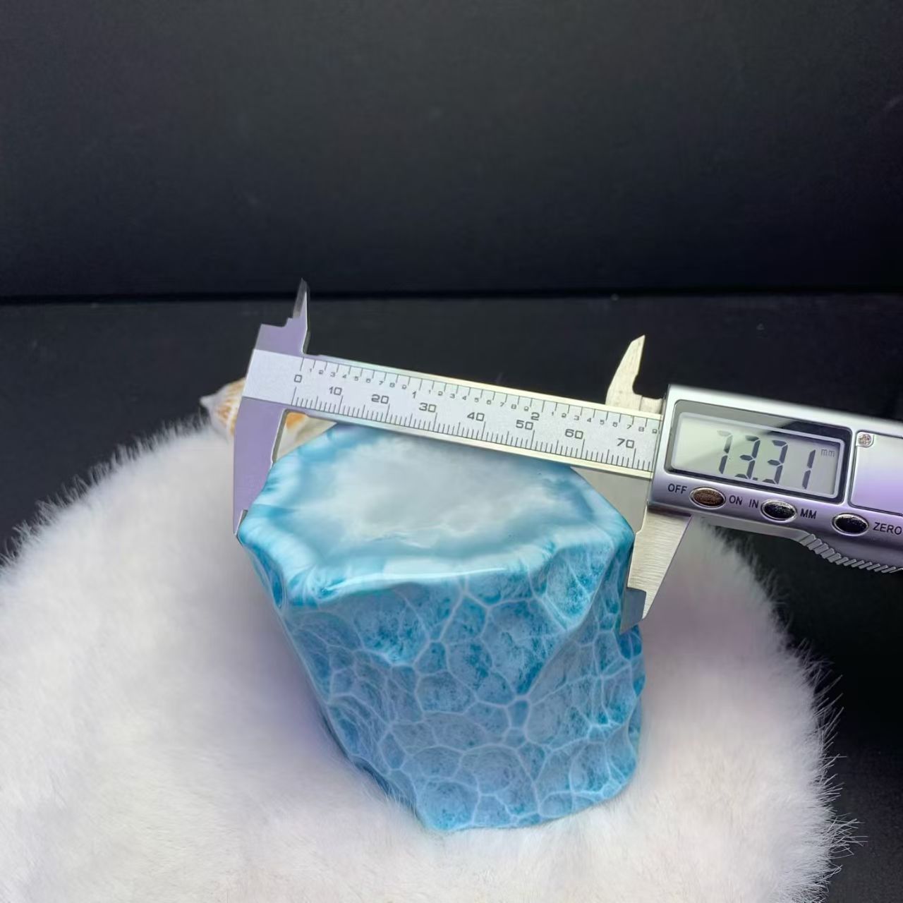 Larimar Raw Piece AAAA Quality 112