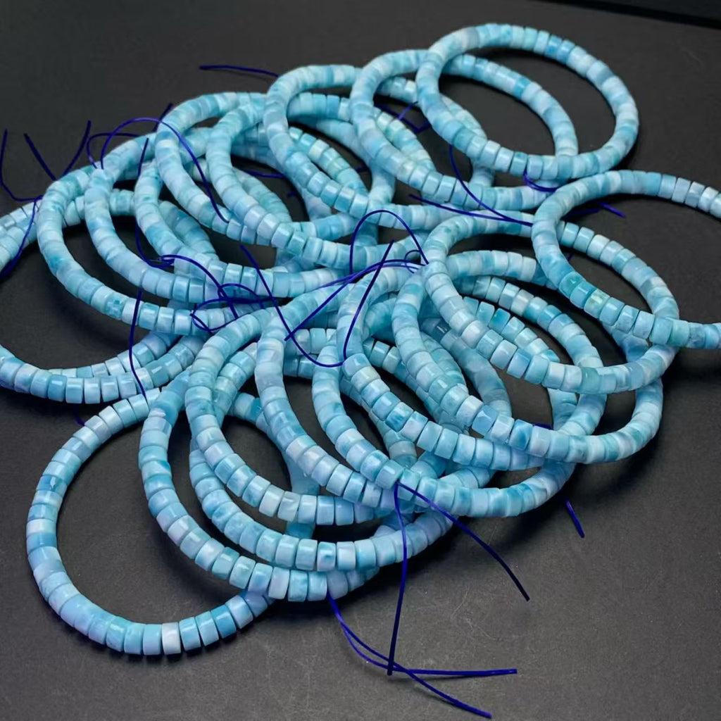 4x6mm Larimar Bracelet AAAA Quality