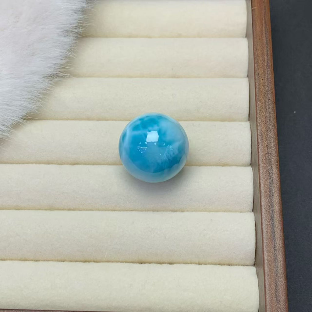 21mm Larimar Sphere  AAAAA Quality