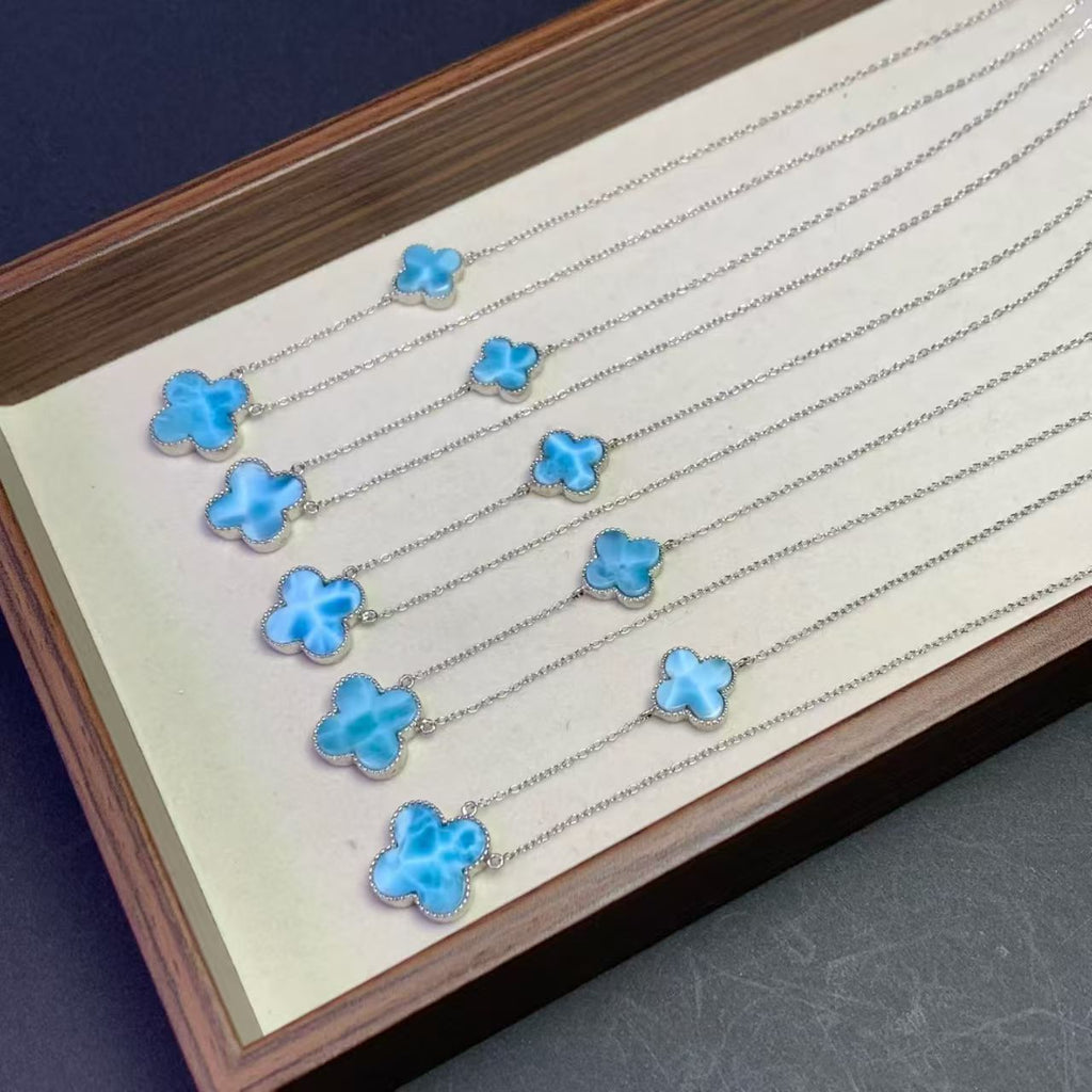 Larimar Lucky Necklace AAAA Quality