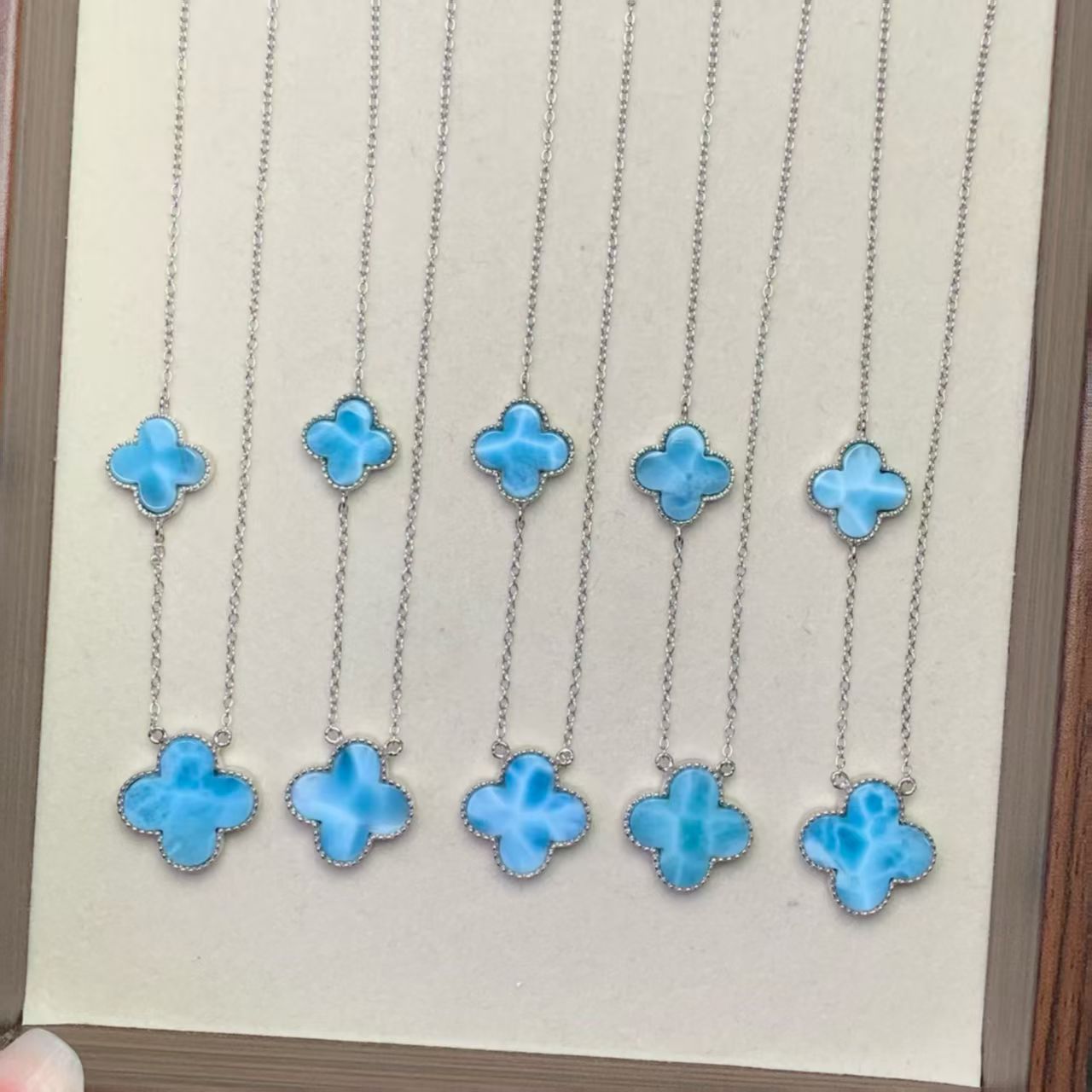 Larimar Lucky Necklace AAAA Quality