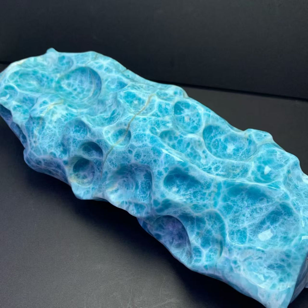 Larimar Raw Piece AAAA Quality 113