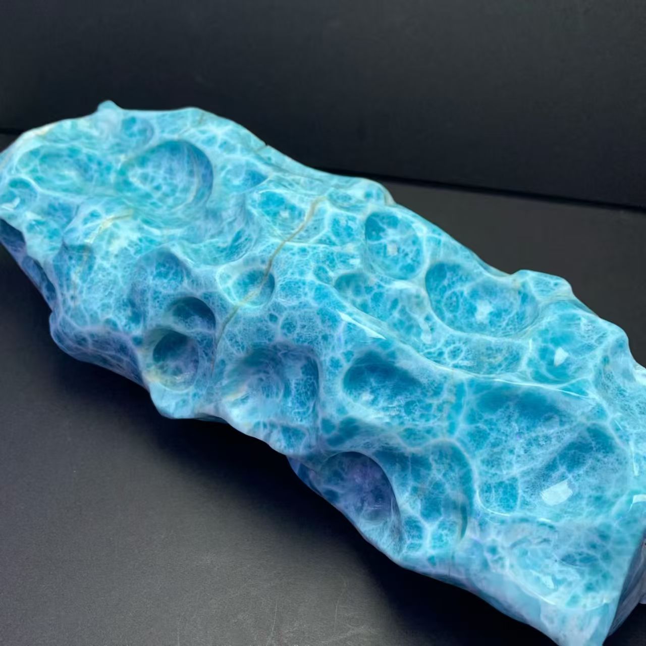 Larimar Raw Piece AAAA Quality 113
