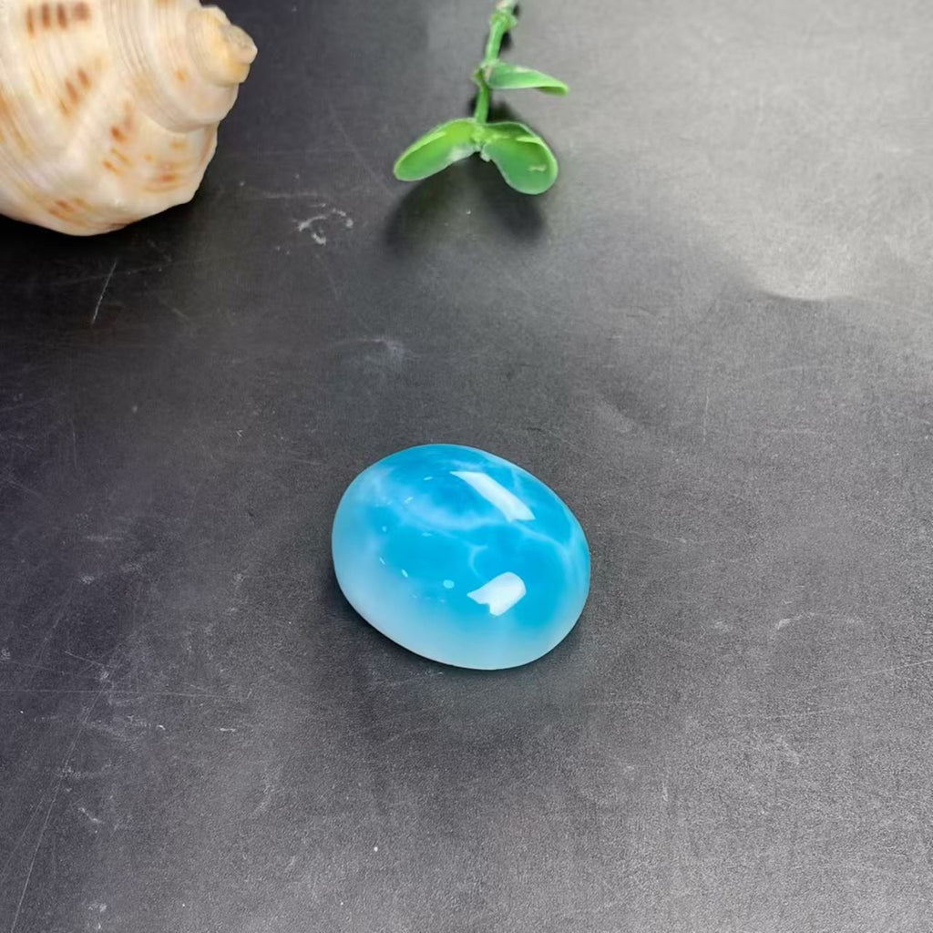 23x27mm Larimar Cabachon AAAA Quality