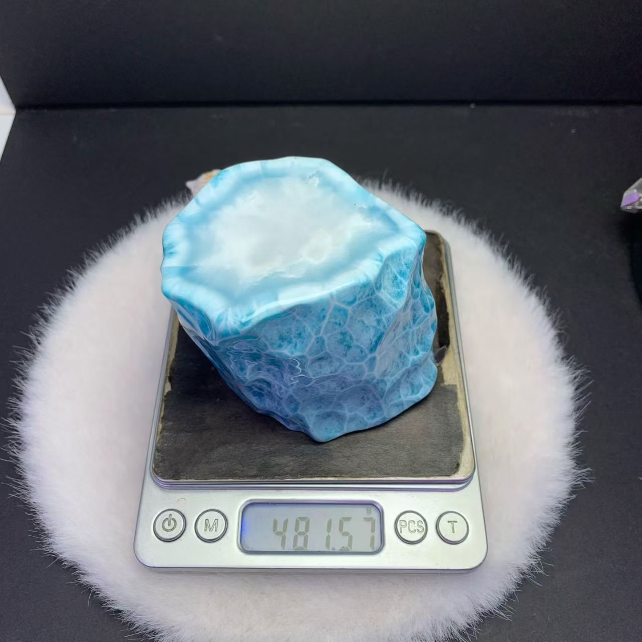 Larimar Raw Piece AAAA Quality 112