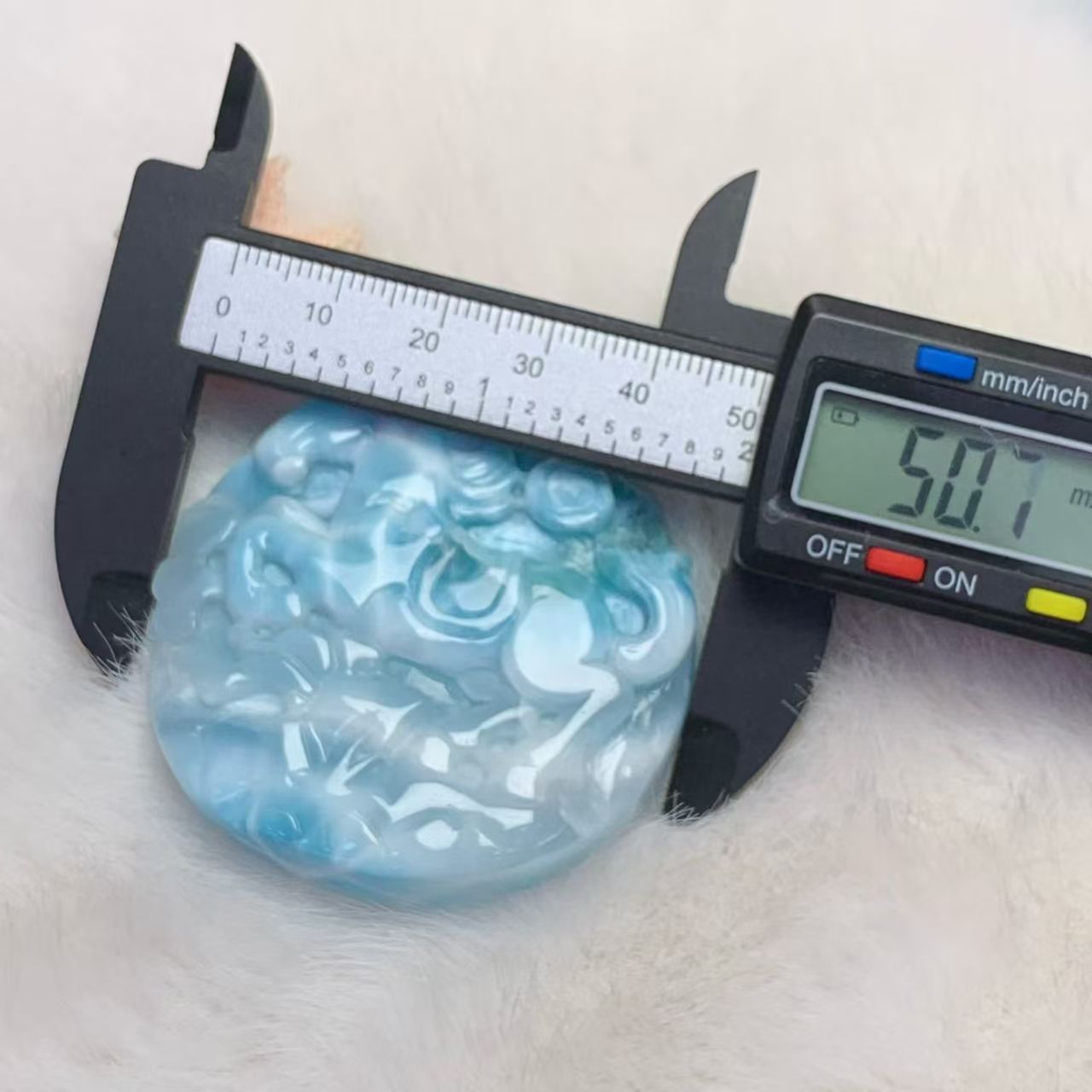 Horse Carved Larimar AAAA Quality