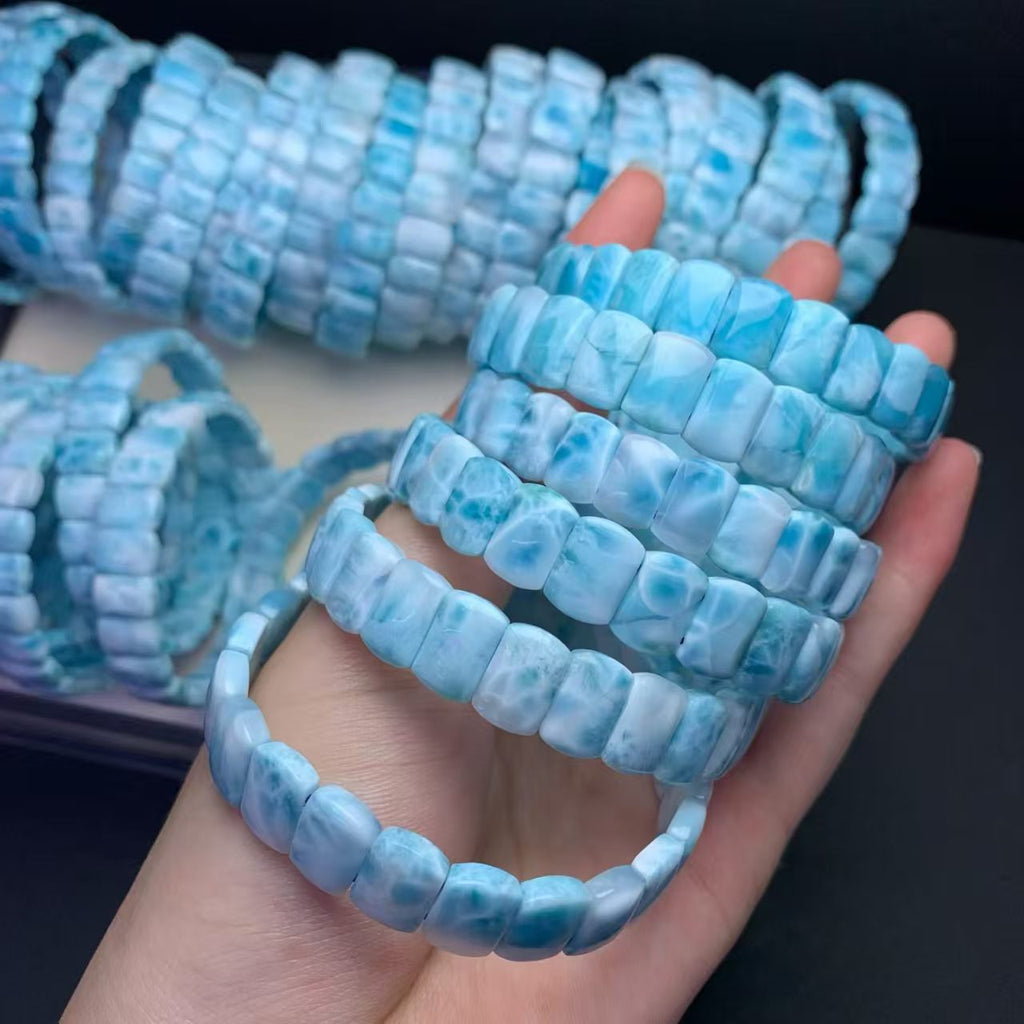 11mm Larimar Bracelet AAAA Quality
