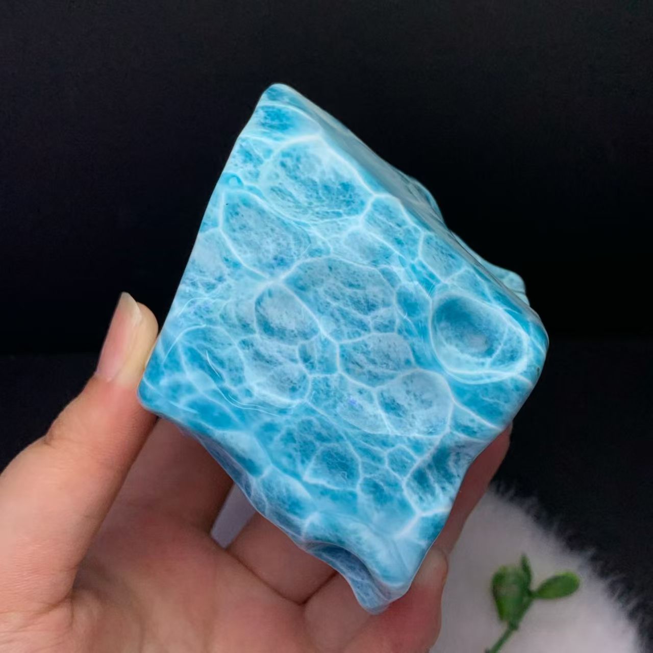 Larimar Raw Piece AAAA Quality 112