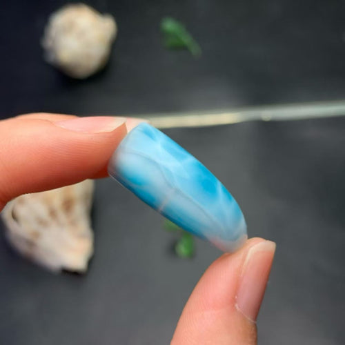 13x29mm Larimar Cabachon AAAA Quality
