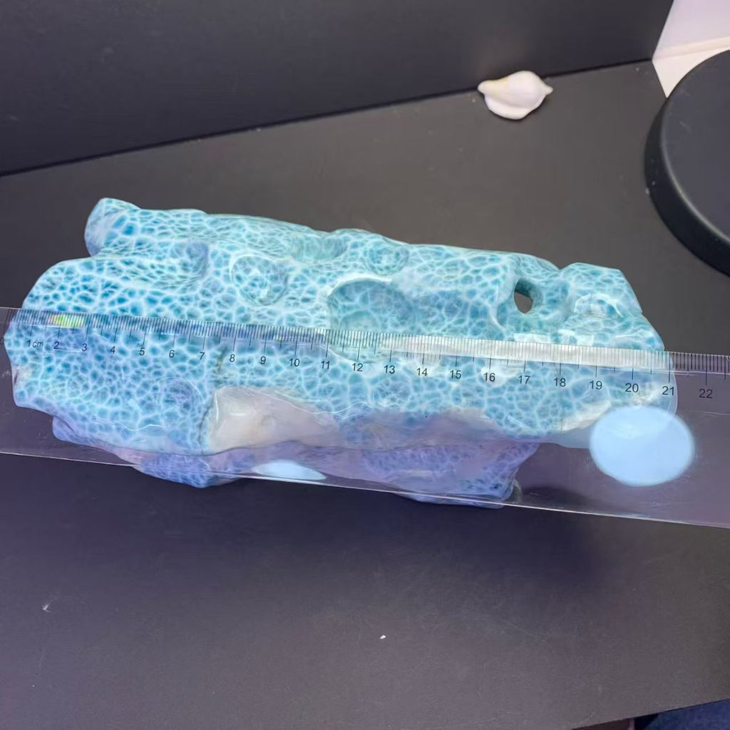 Larimar Raw Piece AAAA Quality 114
