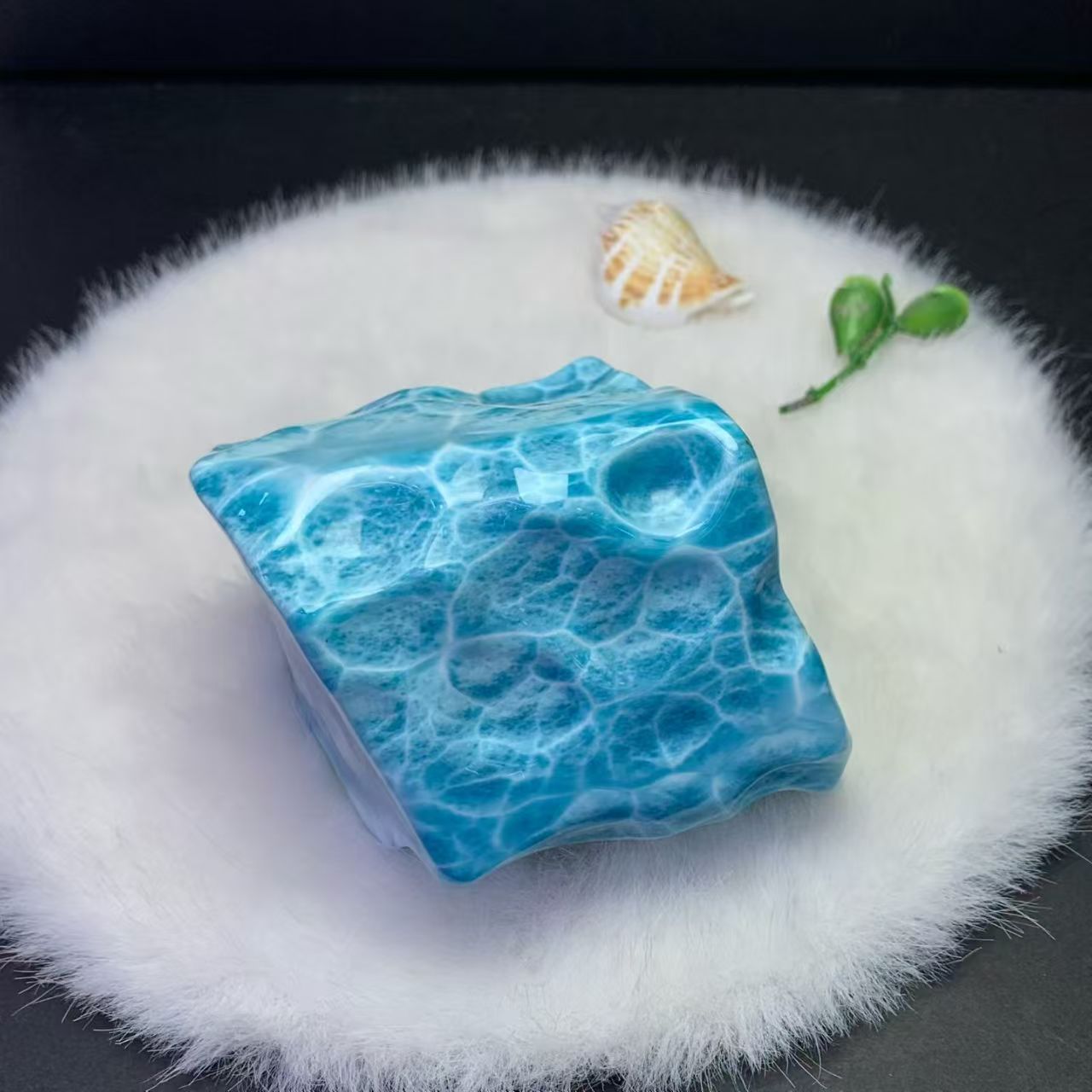 Larimar Raw Piece AAAA Quality 112