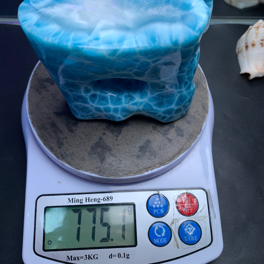 Larimar Raw Piece AAAA Quality 118