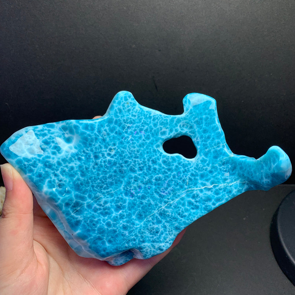Larimar Raw Piece AAAA Quality 116