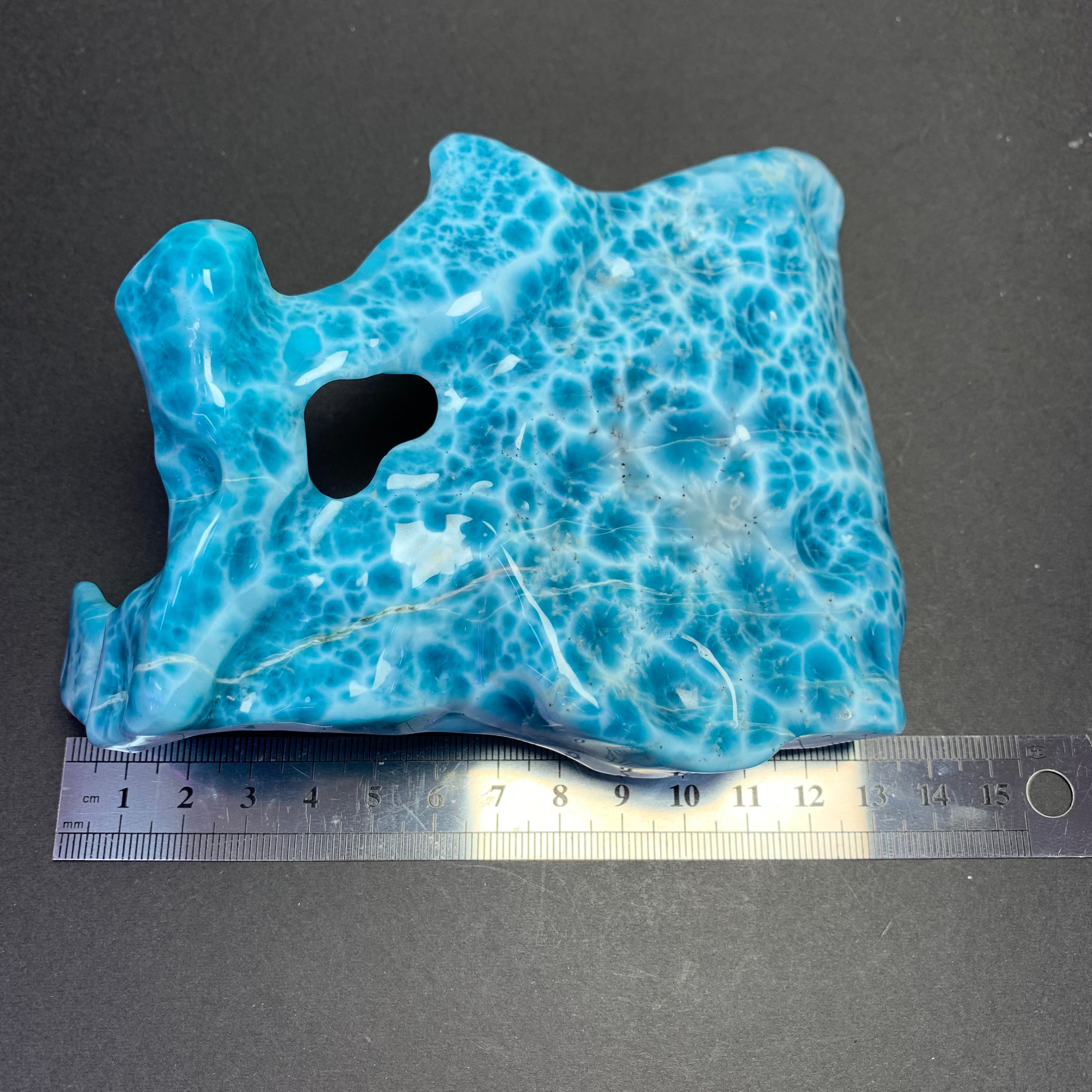 Larimar Raw Piece AAAA Quality 116