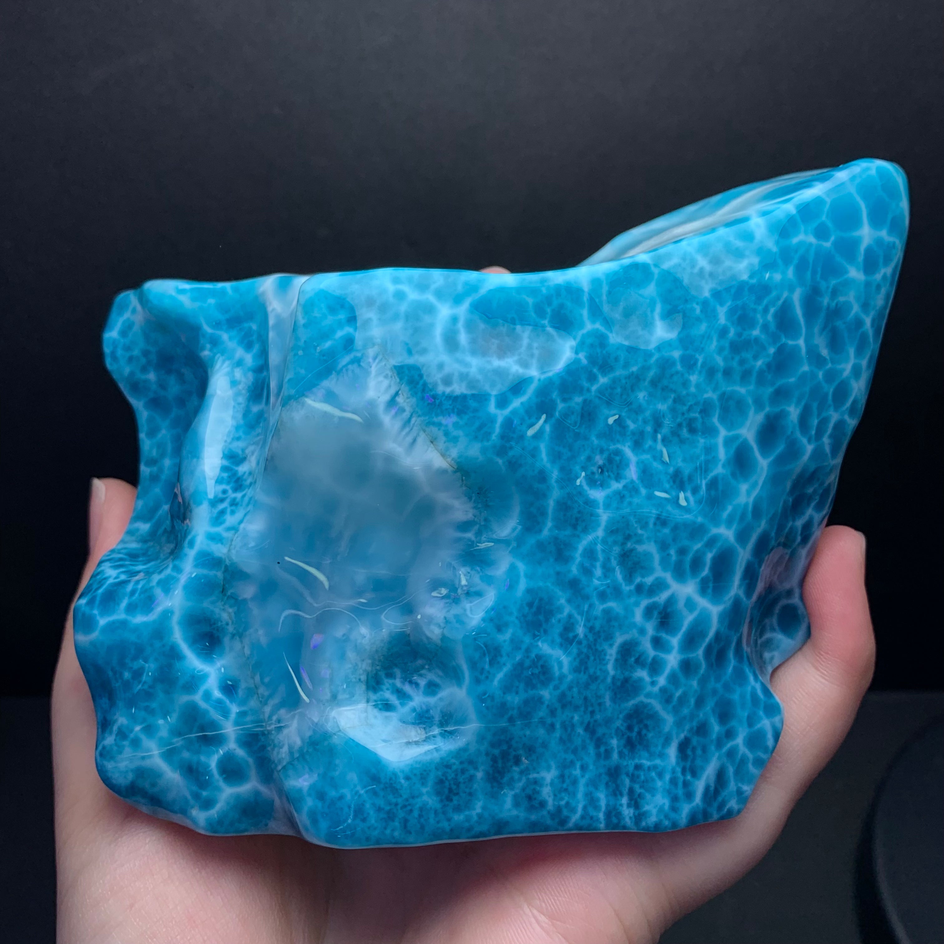 Larimar Raw Piece AAAA Quality 117