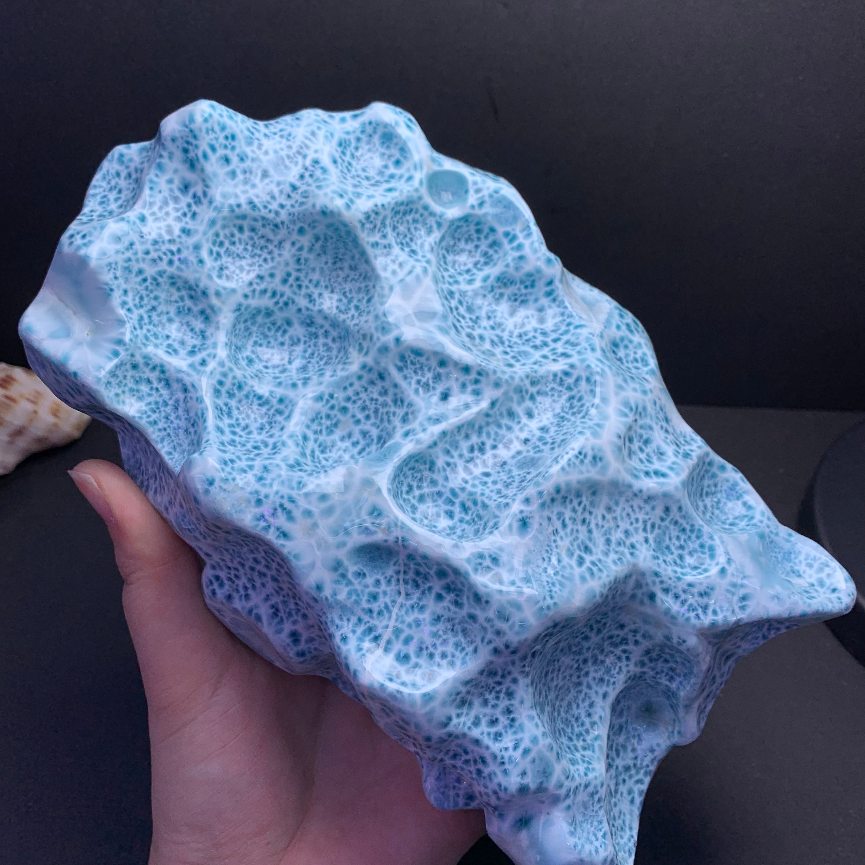 Larimar Raw Piece AAAA Quality 120