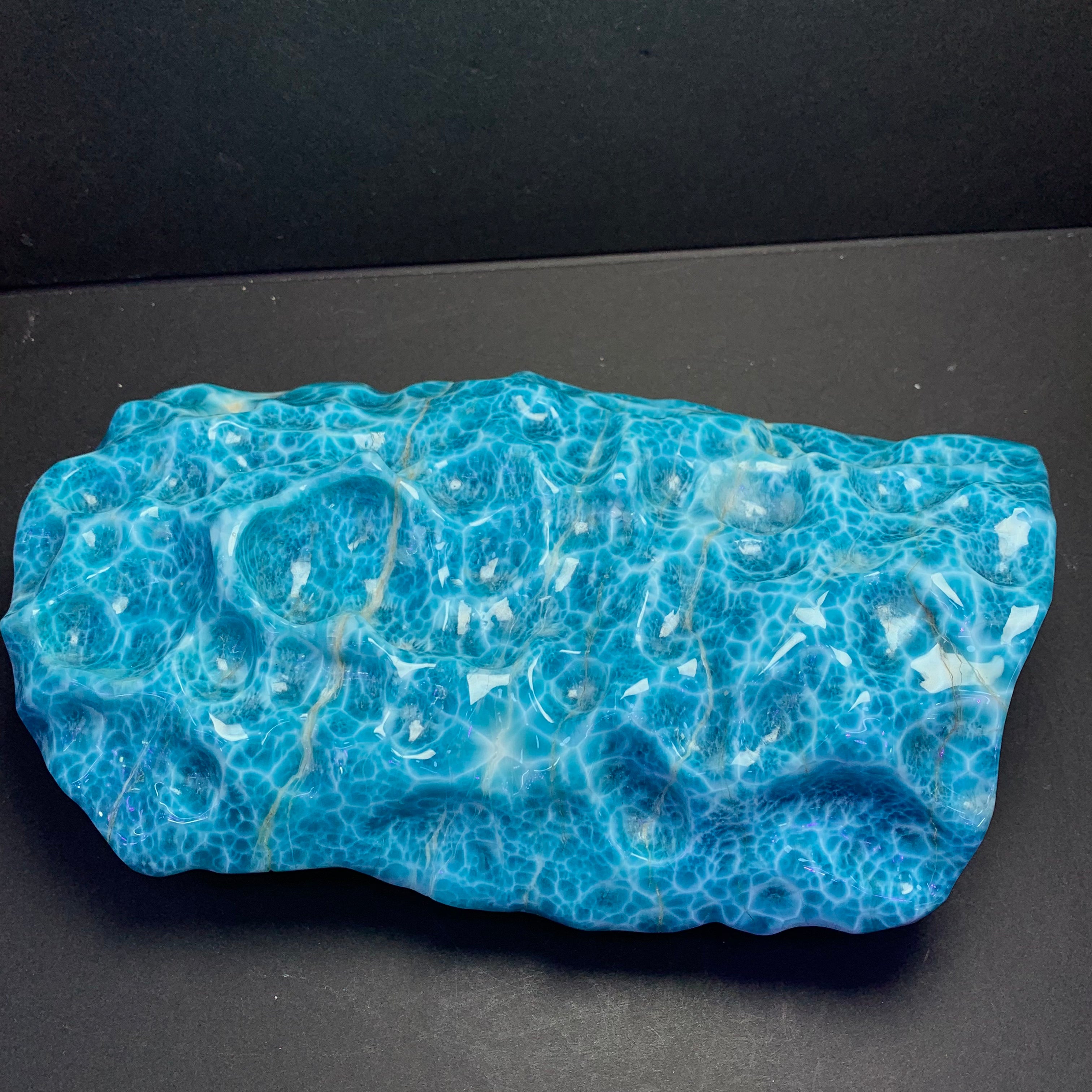 Larimar Raw Piece AAAA Quality 121