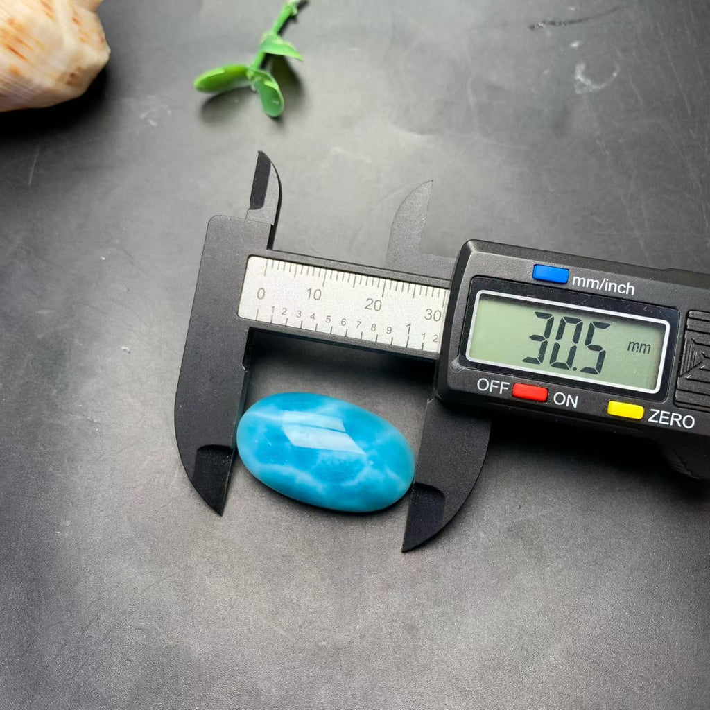 18x30mm Larimar Cabachon AAAA Quality
