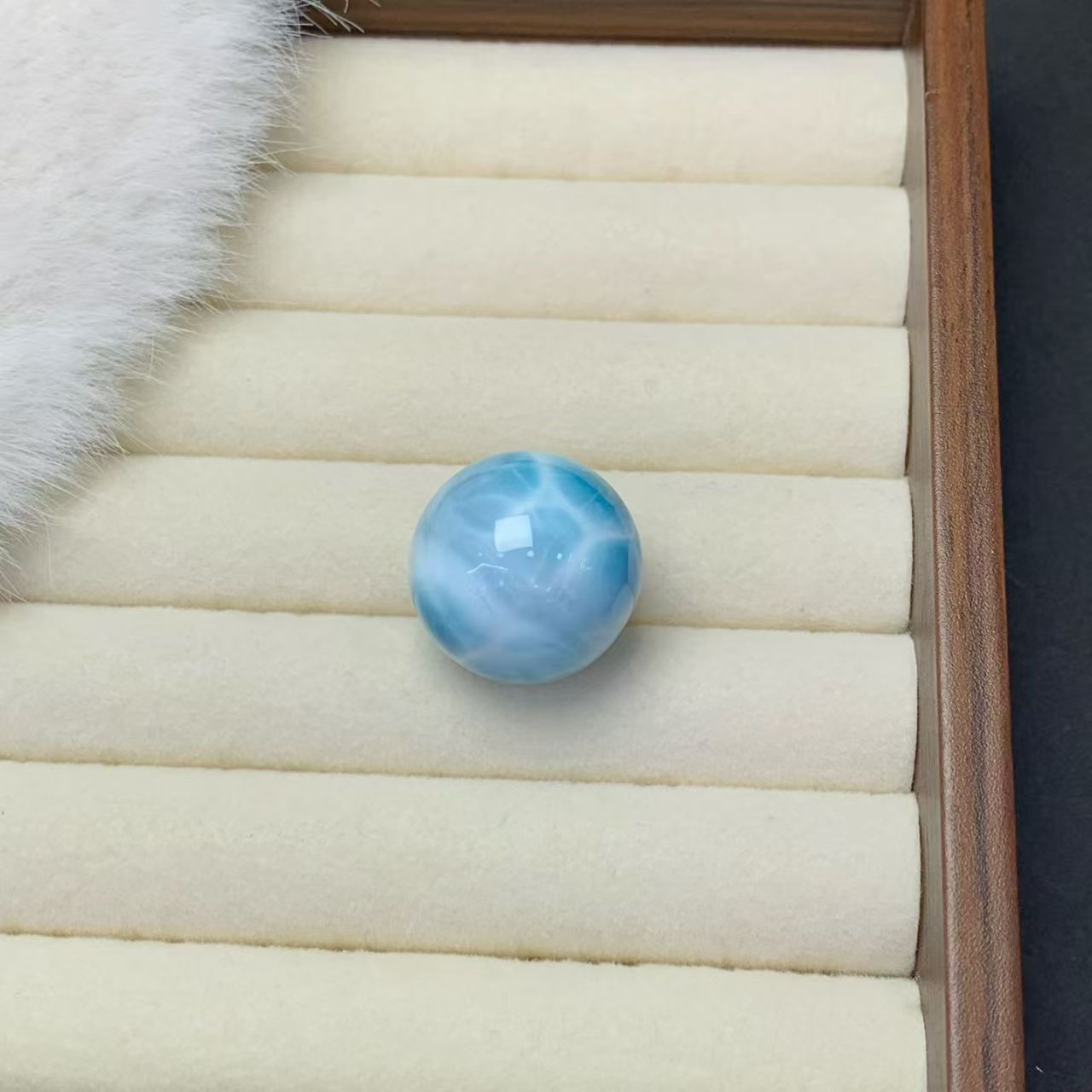 20.7mm Larimar Sphere  AAAAA Quality