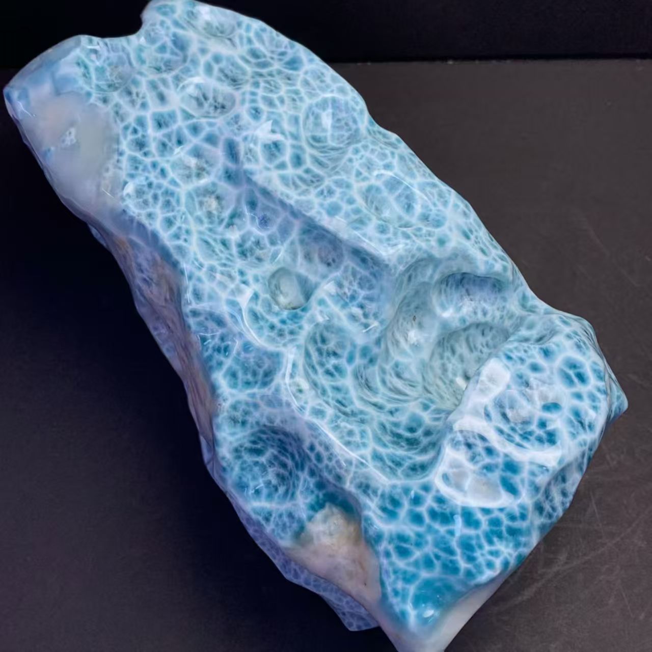 Larimar Raw Piece AAAA Quality 114