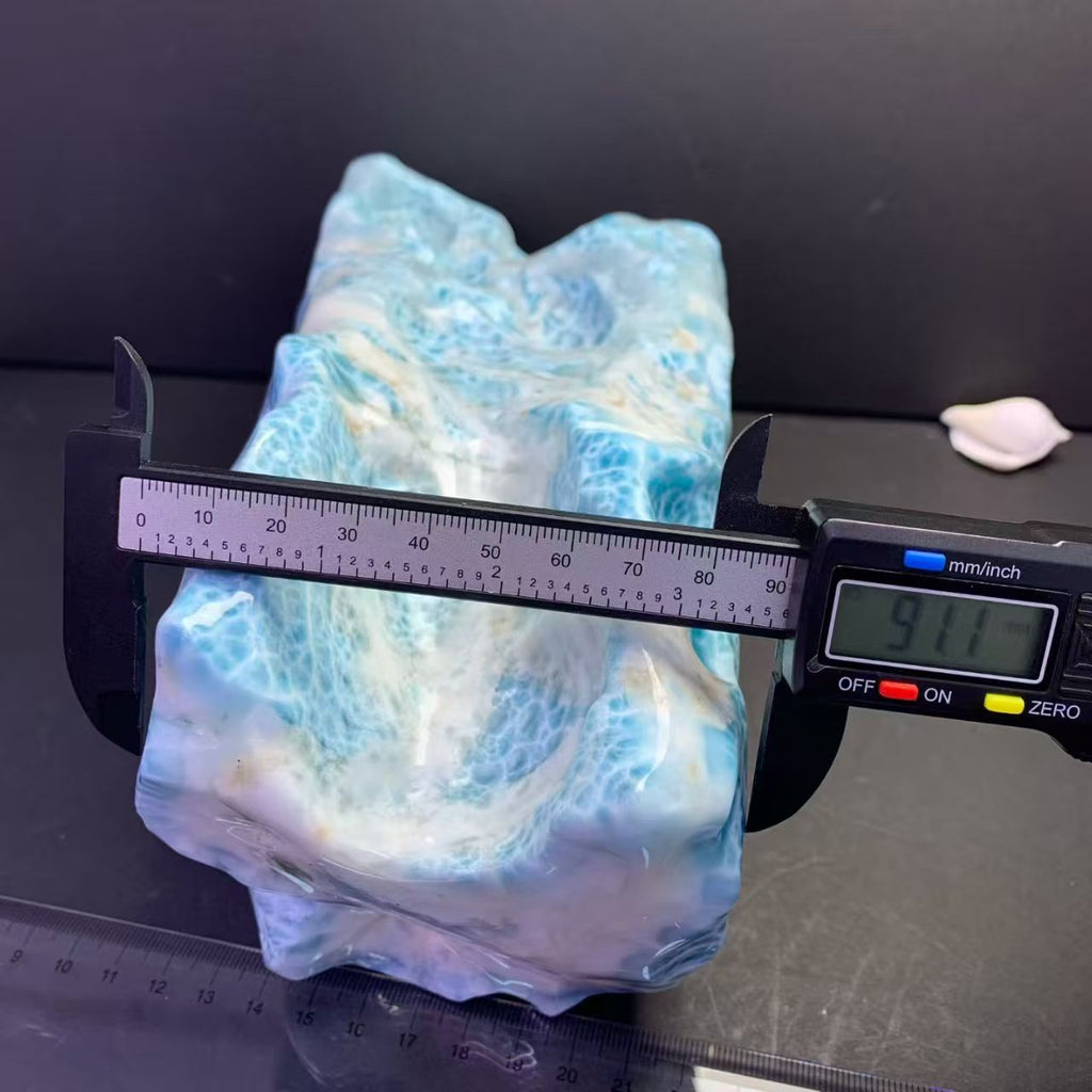 Larimar Raw Piece AAAA Quality 114