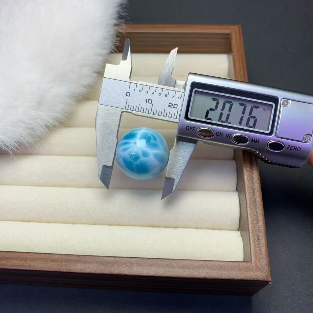 20.7mm Larimar Sphere  AAAAA Quality