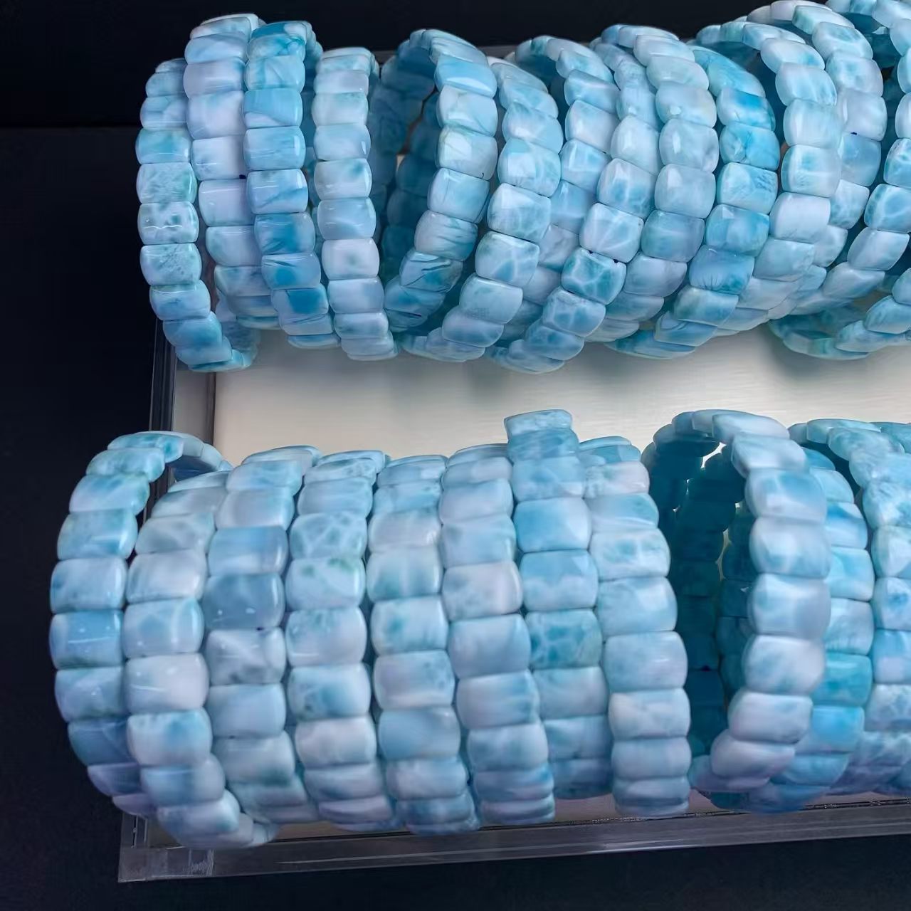 11mm Larimar Bracelet AAAA Quality